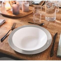 Тарелка Luminarc Diwali Granit 20 см супова Фото 2