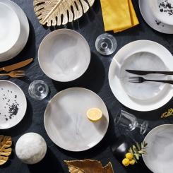 Тарелка Luminarc Diwali Marble Granit 25 см обідня Фото 1