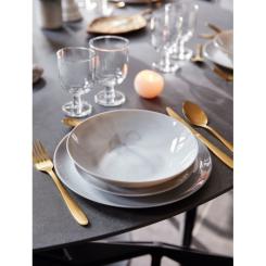 Тарелка Luminarc Diwali Marble Granit 25 см обідня Фото 4