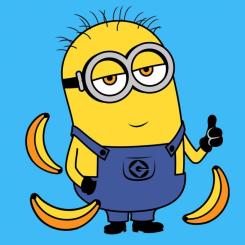 Картина по номерам Santi Minion 25*25 см Фото