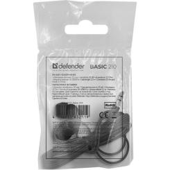 Наушники Defender Basic 210 Black Фото 1