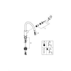 Смеситель Grohe 31232001 Фото 3