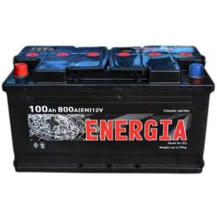 Аккумулятор автомобильный ENERGIA 100Ah (+/-) (800EN) Фото