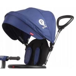 Детский велосипед QPlay Rito Rubber Blue складаний триколісний Фото 2