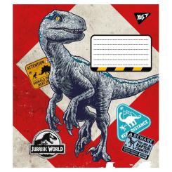 Тетрадь Yes А5 Jurassic world 18 аркушів, клітинка Фото 1