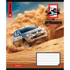 Тетрадь 1 вересня А5 The offroader 96 аркушів, лінія Фото 1