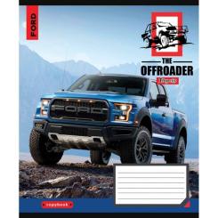 Тетрадь 1 вересня А5 The offroader 96 аркушів, лінія Фото 4