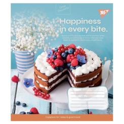 Тетрадь Yes А5 Desserts 96 аркушів, лінія Фото