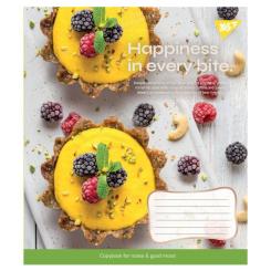 Тетрадь Yes А5 Desserts 96 аркушів, лінія Фото 2