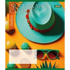 Тетрадь 1 вересня А5 Sustainable choices 96 аркушів, лінія Фото