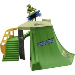 Игровой набор Funrise TMNT Черепашки-ниндзя классические мини Скейт-парк Фото 5