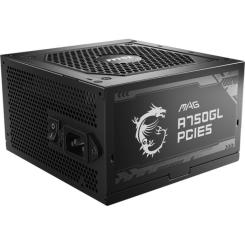 Блок питания MSI 750W MAG A750GL PCIE5 Фото 2