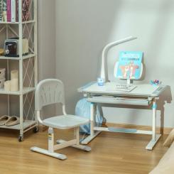 Парта со стулом Cubby Lupin Blue Фото 11