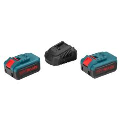 Шлифовальная машина Ronix акумуляторна 20В, 4Ah х 2 Фото 4