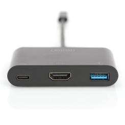 Переходник Digitus USB-C to HDMA 2xUSB Фото 1