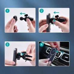 Зарядное устройство Choetech wireless Qi 15W black Фото 8