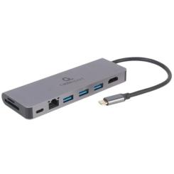 Концентратор Cablexpert USB-C 5-in-1 Фото