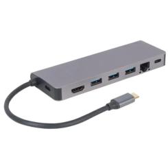 Концентратор Cablexpert USB-C 5-in-1 Фото 1