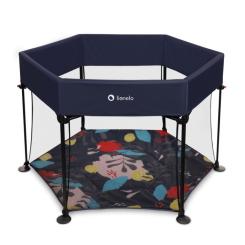 Детский манеж Lionelo Roel Blue Navy Фото