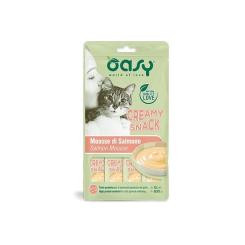 Лакомство для котов OASY Сreamy Лосось 60 г Фото
