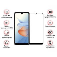 Стекло защитное BeCover ZTE Blade L220 Black Фото 3