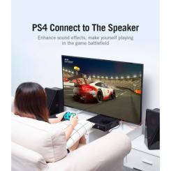 Звуковая плата Vention Audio USB 2х3,5mm jack Metal Фото 9