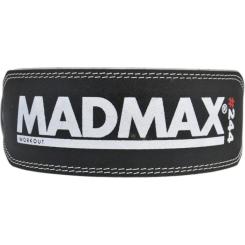 Атлетический пояс MadMax MFB-244 Sandwich шкіряний Black L Фото 1