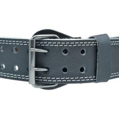 Атлетический пояс MadMax MFB-244 Sandwich шкіряний Black L Фото 5