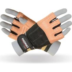 Перчатки для фитнеса MadMax MFG-248 Clasic Brown L Фото