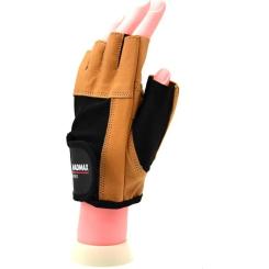 Перчатки для фитнеса MadMax MFG-444 Fitness Brown S Фото 4