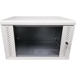 Шкаф настенный Eserver 12U 600х500х637 (Ш*Г*В), стекло Фото