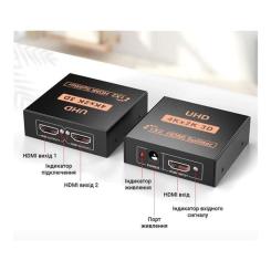 Разветвитель Dynamode HDMI Splitter 1x2 Фото 7