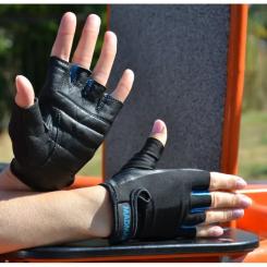 Перчатки для фитнеса MadMax MFG-251 Rainbow Turquoise S Фото 5