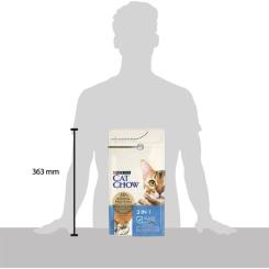 Сухой корм для кошек Purina Cat Chow Feline 3 в 1 з індичкою 1.5 кг Фото 3
