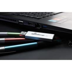 USB флеш накопитель Mediarange 32GB Black/Silver USB 3.0 Фото 4