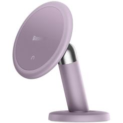 Универсальный автодержатель Baseus Magnetic (клейка стртрічка) purple Фото