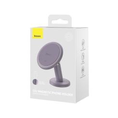 Универсальный автодержатель Baseus Magnetic (клейка стртрічка) purple Фото 6