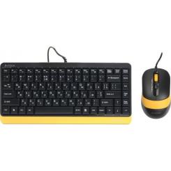 Комплект A4Tech F1110 USB Bumblebee Фото