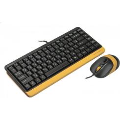 Комплект A4Tech F1110 USB Bumblebee Фото 2