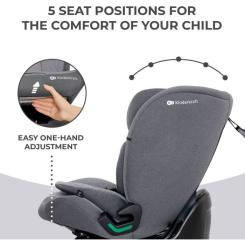 Автокресло Kinderkraft Oneto3 i-Size Cool Grey (KCONE300GRY0000) Фото 9