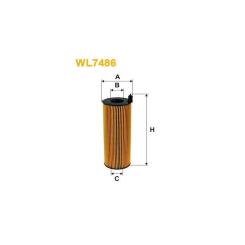 Фильтр масляный Wixfiltron WL7486 Фото