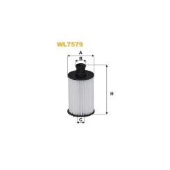 Фильтр масляный Wixfiltron WL7579 Фото