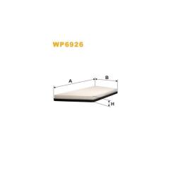 Фильтр салона Wixfiltron WP6926 Фото