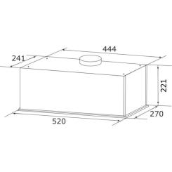 Вытяжка кухонная GRANADO Palamos 3603-1200 black LINE Фото 6