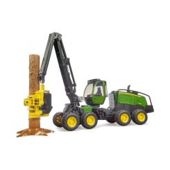 Спецтехника Bruder Харвестер John Deere 1270G с 1 бревном Фото 3