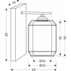 Бра Candellux 21-08411 Jonera Фото 3