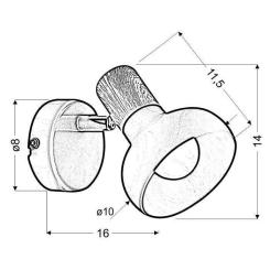 Бра Candellux 91-62796 PUERTO Фото 5