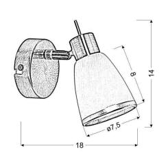 Бра Candellux 91-70012 REGENT Фото 1