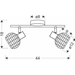 Спот Candellux 92-12203 Tajga Фото 3