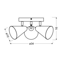 Спот Candellux 98-68811 AMOR Фото 1